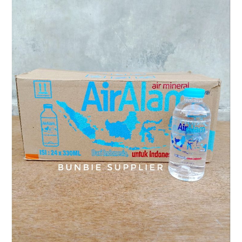 

Air Mineral AIR ALAM Lite 330ml x 24 Botol (KARTON)