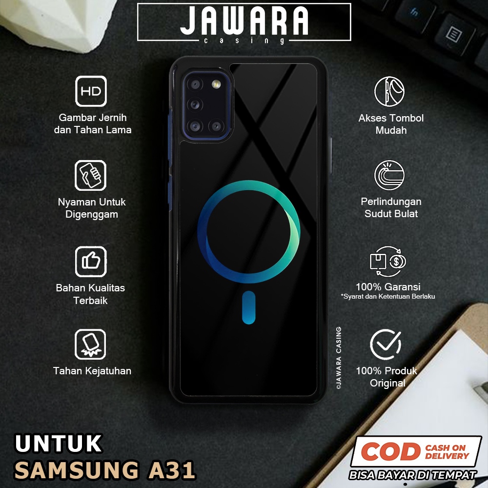 Case Samsung A31 Casing Samsung A31 [MAGS] Premium Case Glossy Case Hp Samsung Jawara Casing Hp Sams