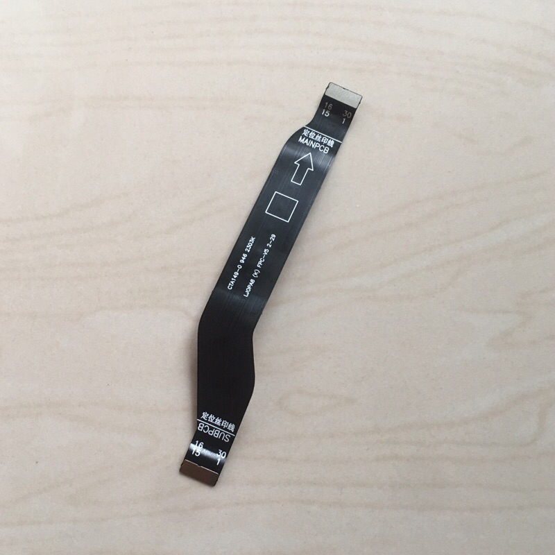 flexible konektor mesin dengan papan charge pcb cas oppo a31 original ori copotan