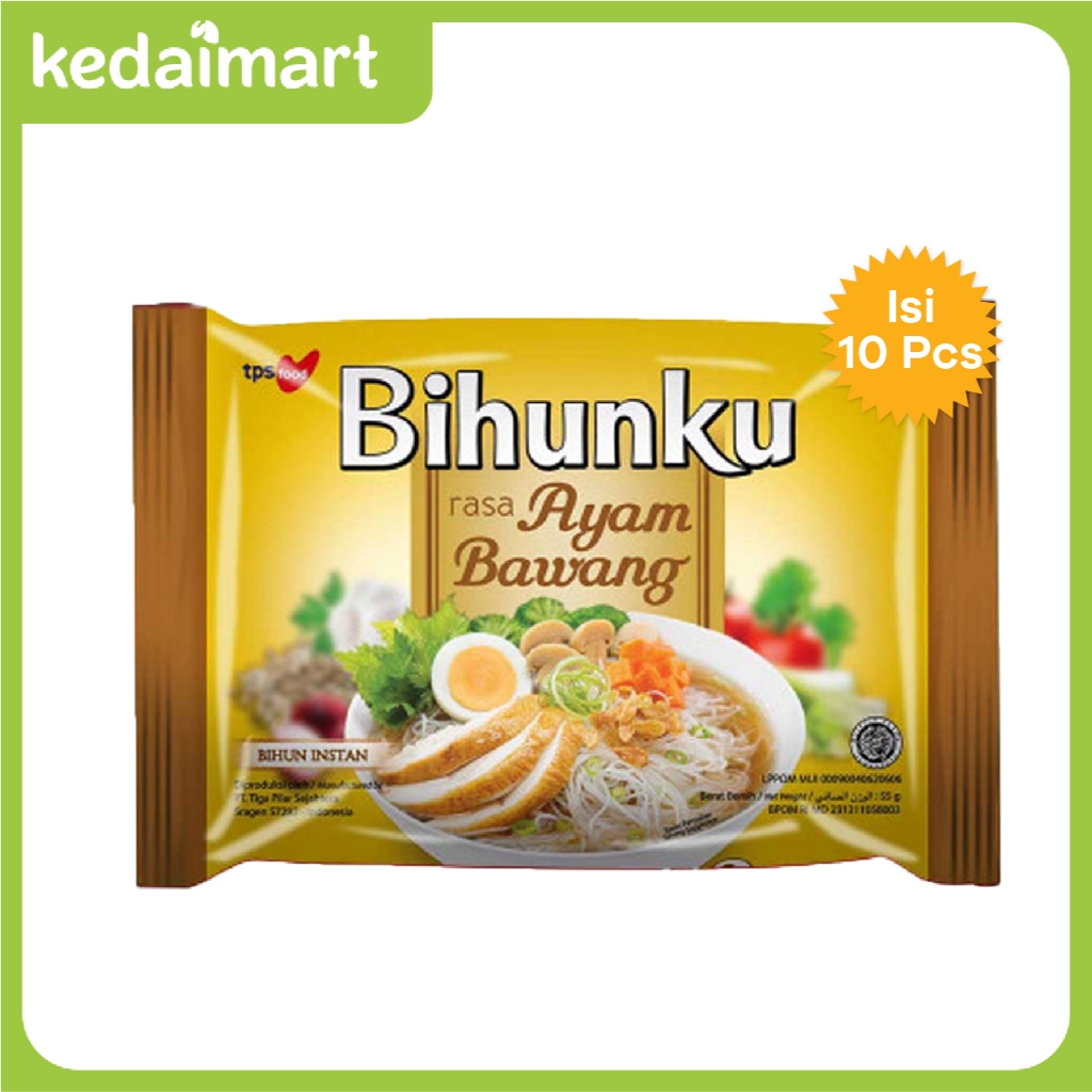 

KM Paket Bundling Bihunku Bihun Instant Rasa Ayam Bawang Isi 10 Pcs