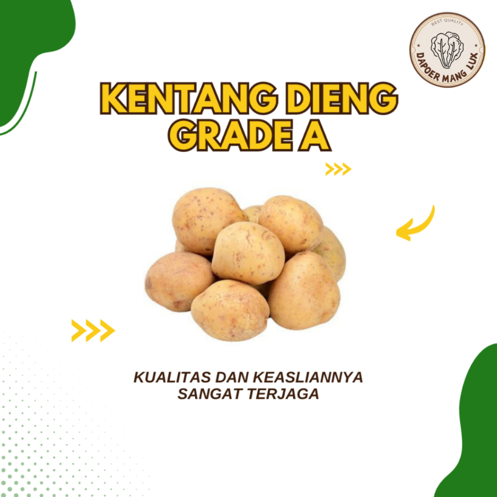 

KENTANG DIENG GRADE A 1 KG BEST QUALITY