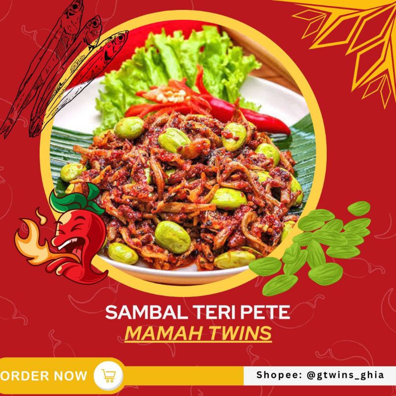 

Twinsdaily | 100 Gram Sambal Teri Pete Homemade