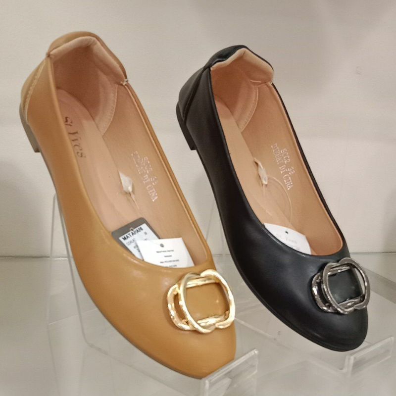 Sepatu Flat Shoes Simpel Elegant St.Yves ori 100%