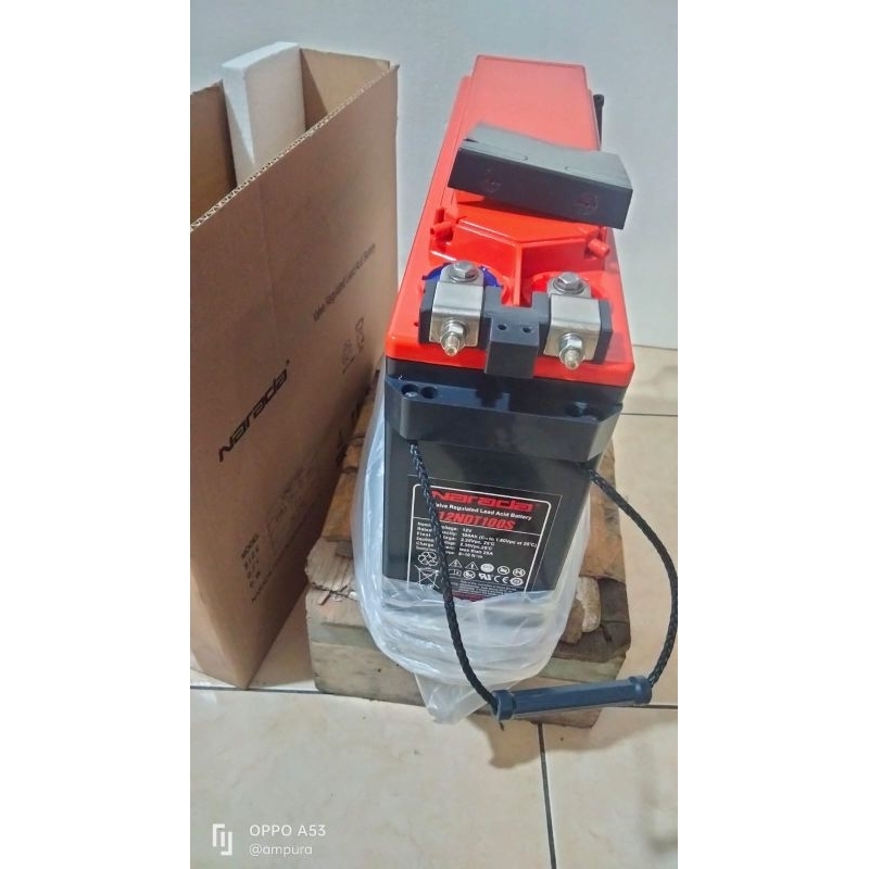 BATTREY VRLA  NARADA 12V 100AH NEW
