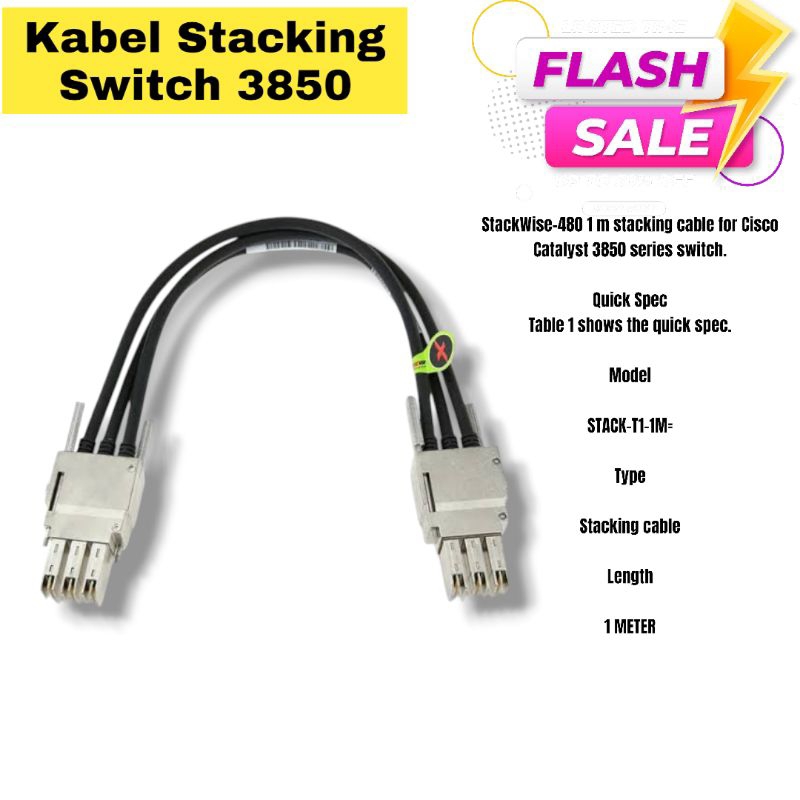 Kabel Stacking Switch 3850 Series Cisco Catalyst