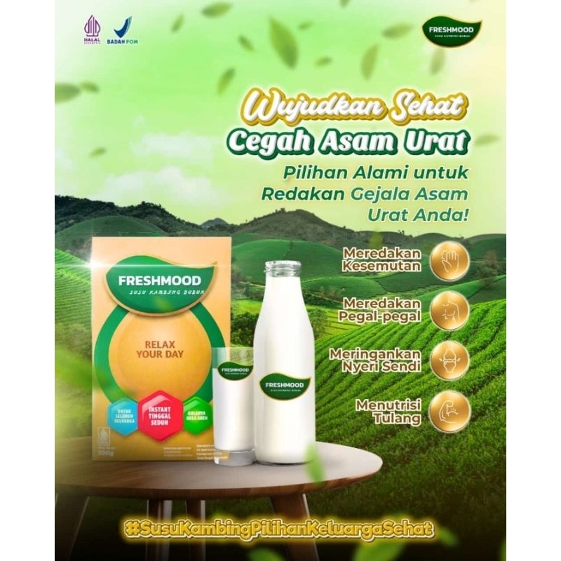 

Susu Kambing Etawa Premium FRESHMOOD