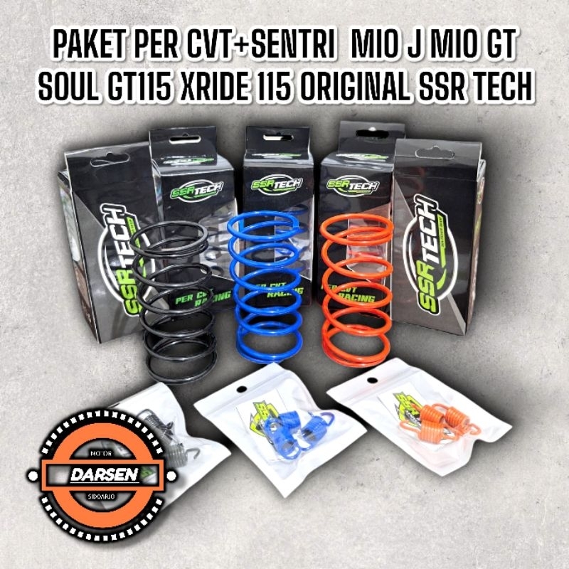 SSR - PAKET PER CVT PER SENTRI MIO J MIO GT XRIDE 115 PER CVT 1000 1200 1500 RPM MATIC YAMAHA ORIGIN