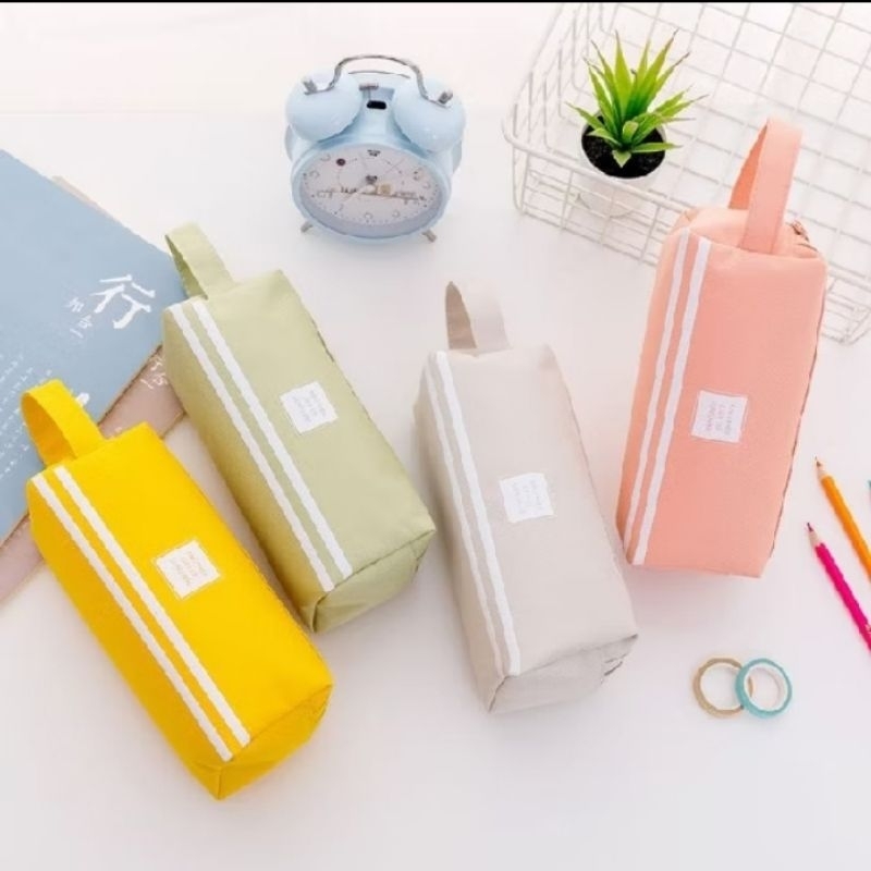 

pouch serbaguna/ kotak pensil dual zipper