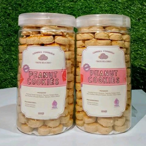 

KUE KACANG / PEANUT COOKIES Premium by ANNISA COOKIES +-600gr