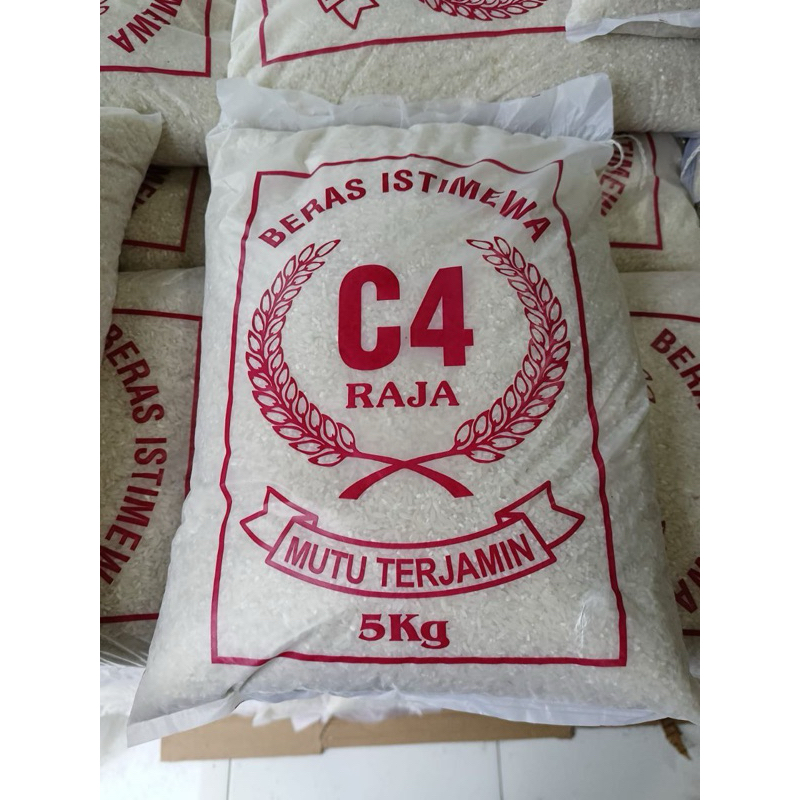 

BERAS C4 RAJA MERAH KEMASAN 5KG