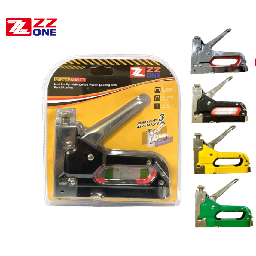 

HEAVY DUTY 3-IN-1 STAPLE GUN STAPLER TEMBAK WARNA-WARNI BESI TERMASUK ISI