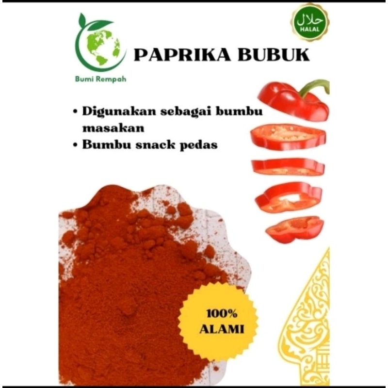 

paprika bubuk (500 g)