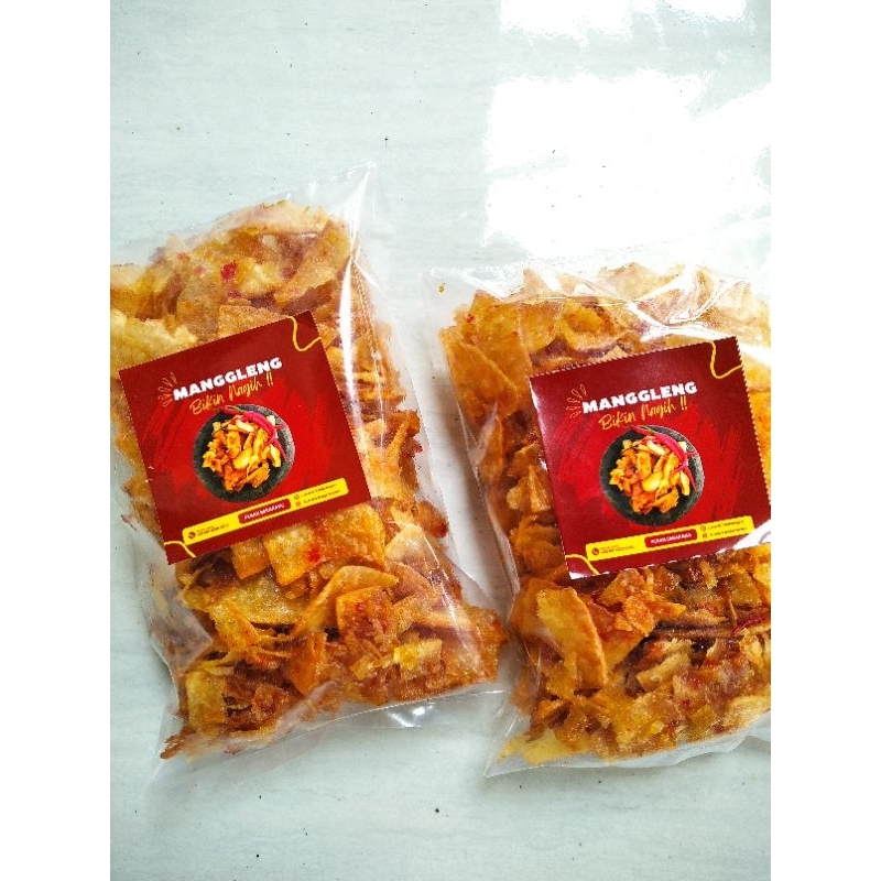 

Kripik Singkong Manggleng Balung Kethek Pedas manis