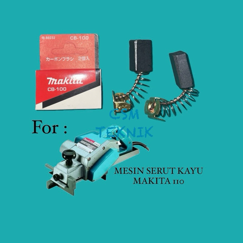 CARBON BRUSH ARANG MESIN SERUT KAYU 82MM MAKITA 1100 ARANG MESIN SERUT KAYU MAKITA 1100 ORIGINAL