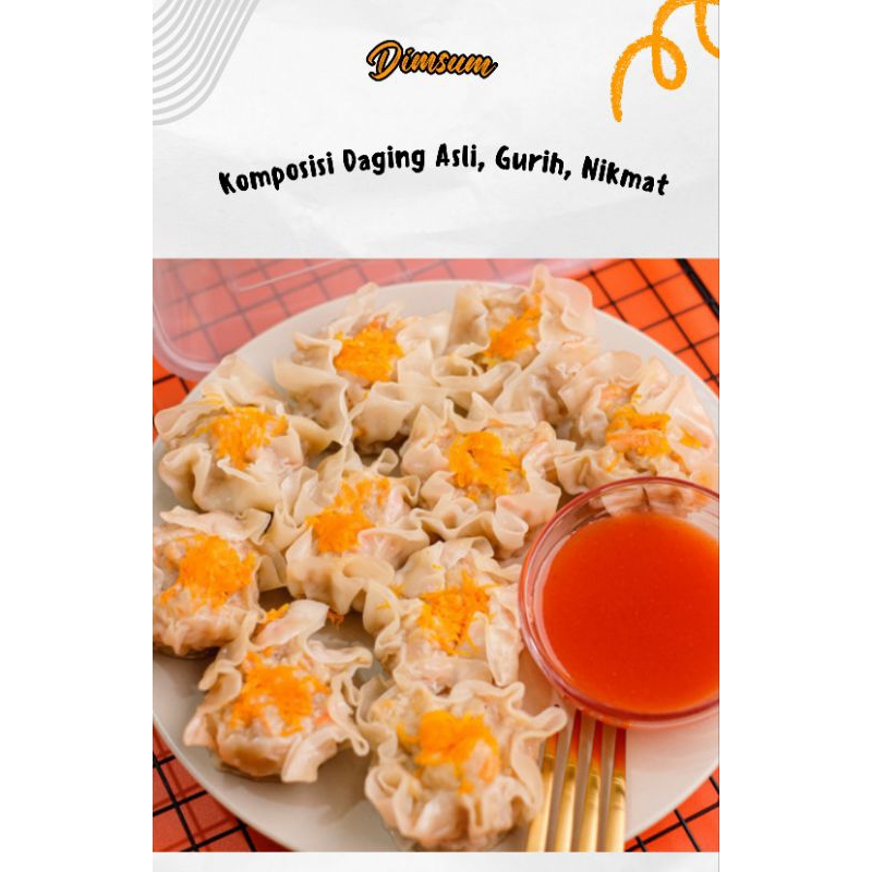 

Dimsum Komposisi Daging Asli, Gurih, Nikmat Pawon RayyRi