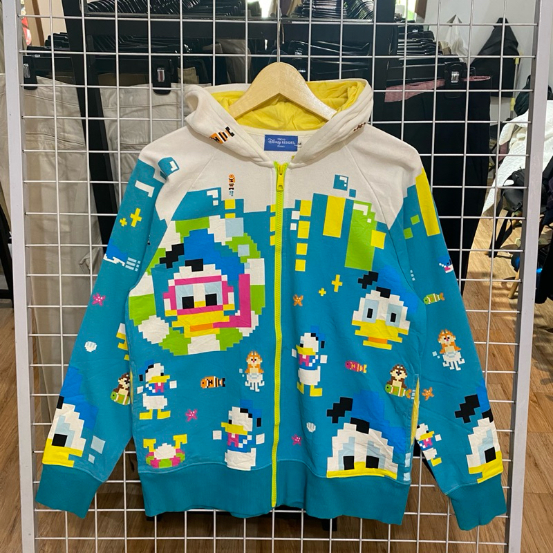 Disney Resort Donald Duck Zip Up Hoodie