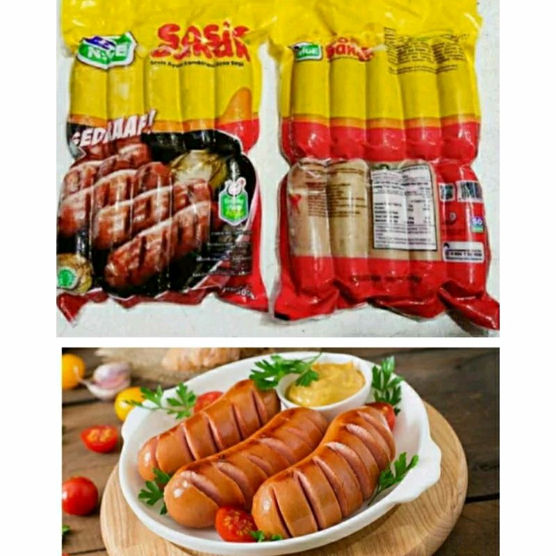 

SOSIS BAKAR SO NICE isi 10 pcs