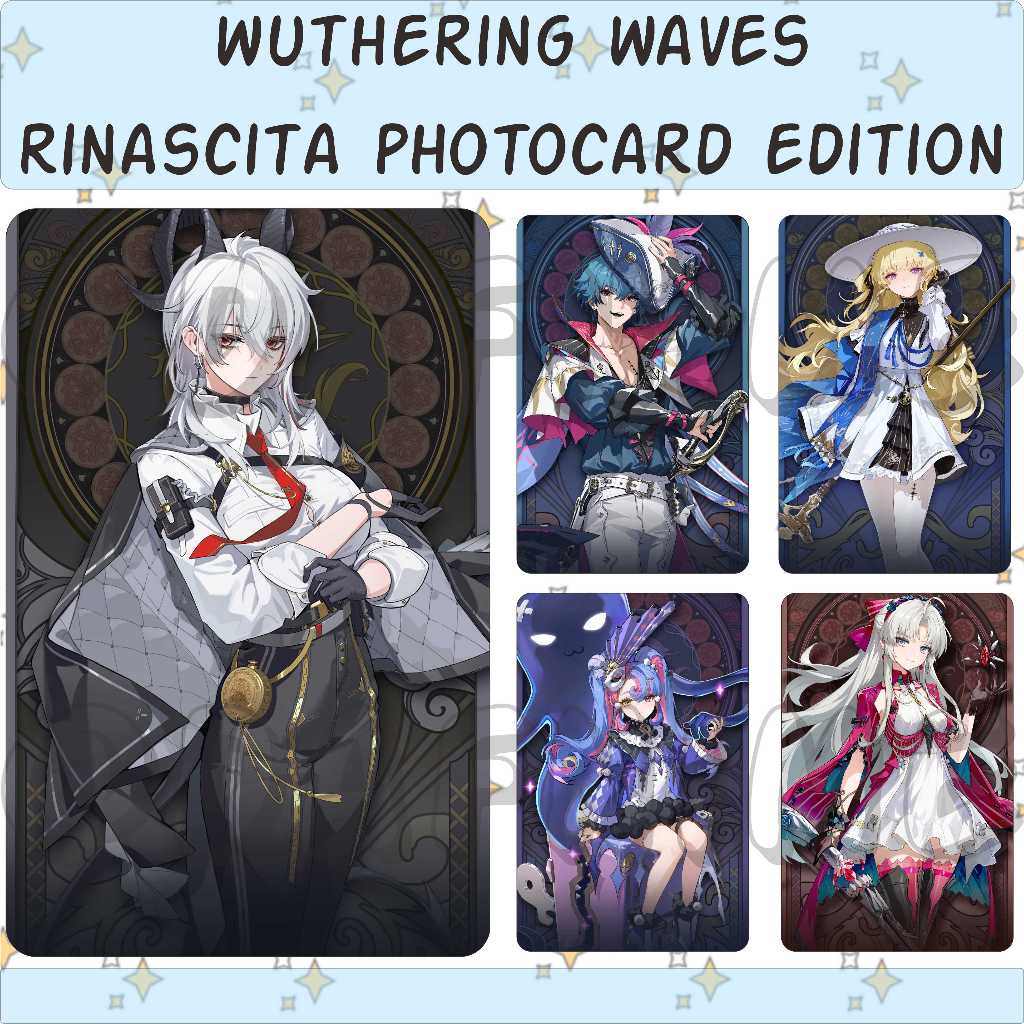WUTHERING WAVES RINASCITA PHOTOCARD ANIME