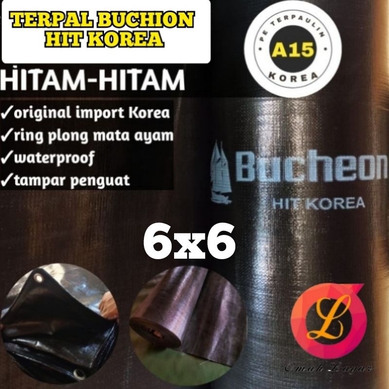 terpal lembaran 6x6 A15 bucheon Korea