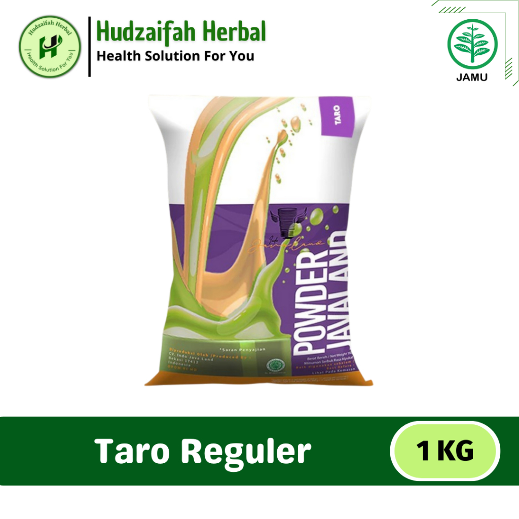 

Bubuk Minuman Rasa Taro Plain Regular 1Kg - Bubuk Taro Asli Untuk Campuran Minuman