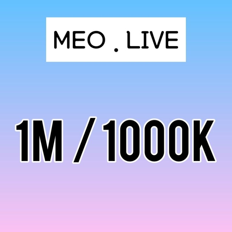 

MEO Live 1M / 1000K