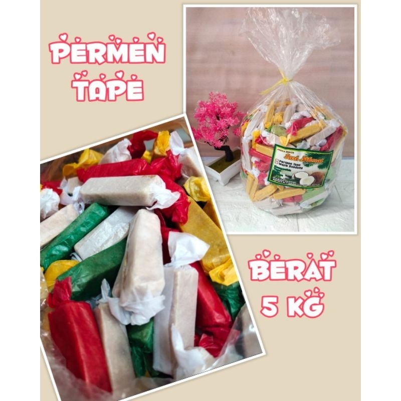 

permen tape berat 1 kg jajanan