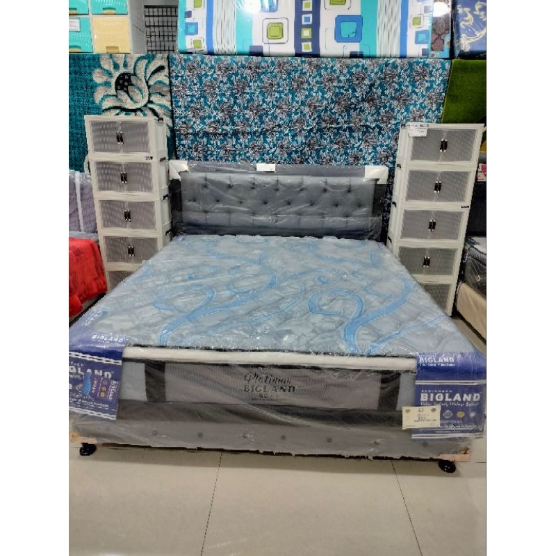 SET SPRINGBED BOXY BIGLAND PLATINUM 180x200 | FURNITURE
