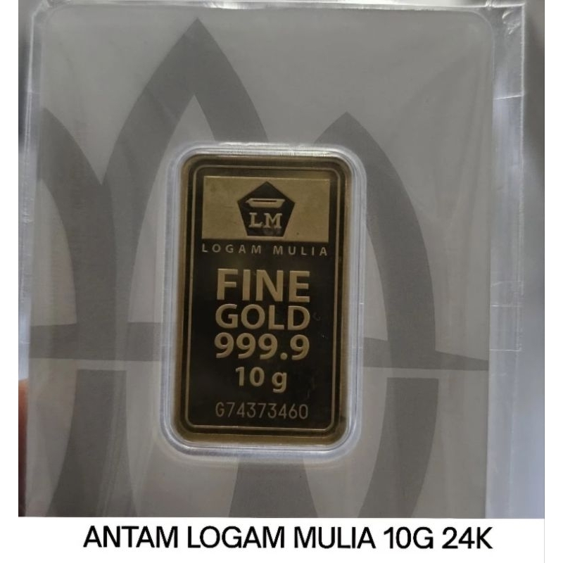 Emas Antam Logam Mulia 10 Gram 24 K 2023
