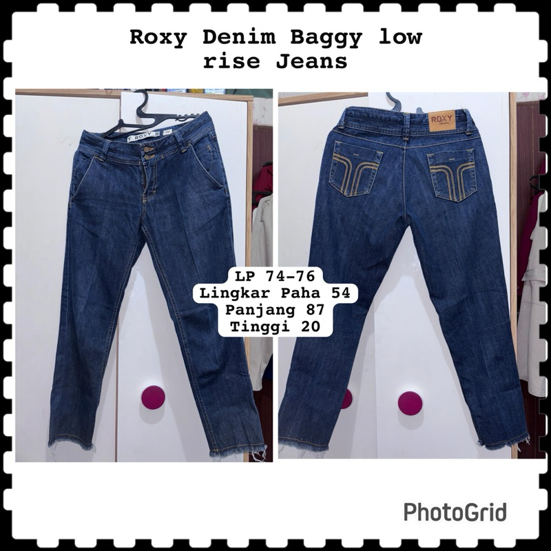 Roxy Denim Baggy Jeans