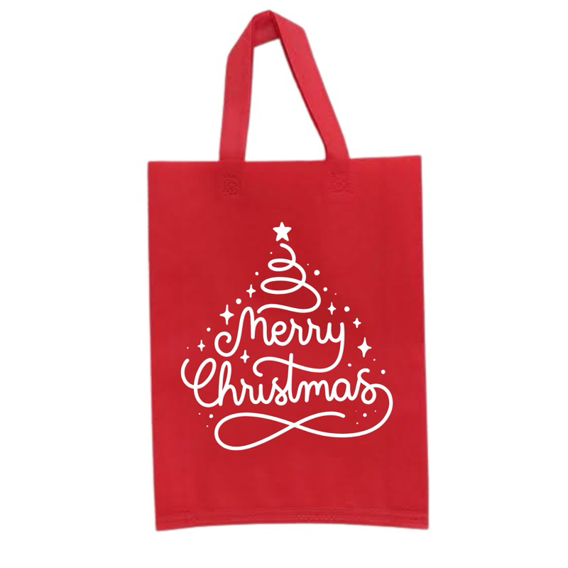 

Goodie Bag Natal Tas Jinjing Natal Tas Hampers Natal Ukuran 25x35x8 cm