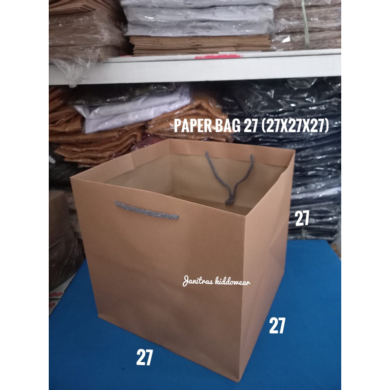 

Paper bag 27 (27x27x27)