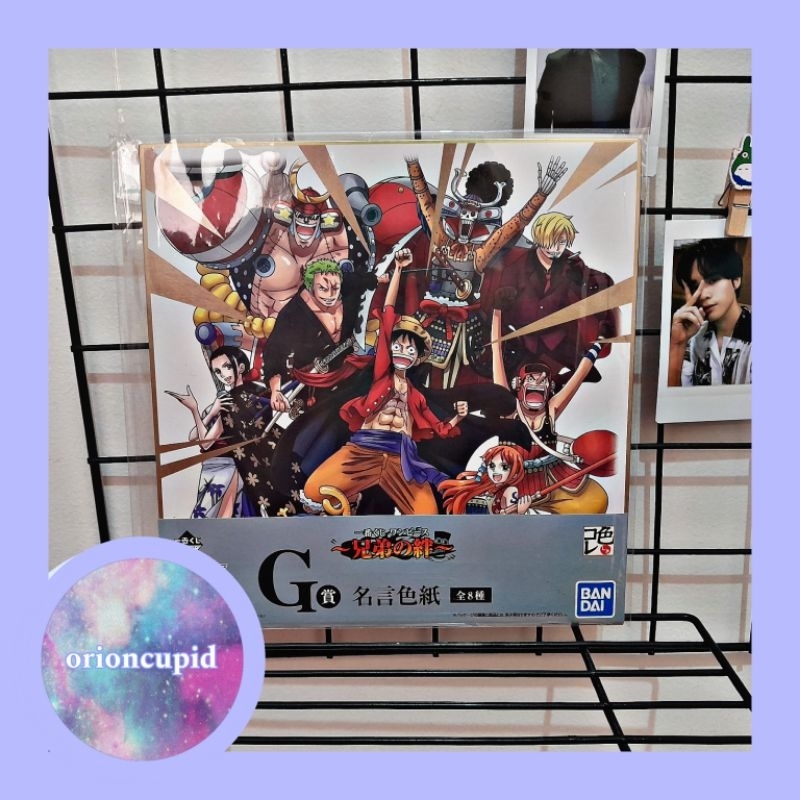 Shikishi SHP One Piece Ichiban Kuji