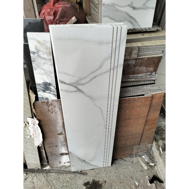 granit tangga putih motif 30x80 30x90