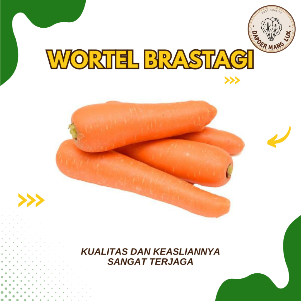 

WORTEL BRASTAGI 500 GRAM DAN 1 KG BEST QUALITY