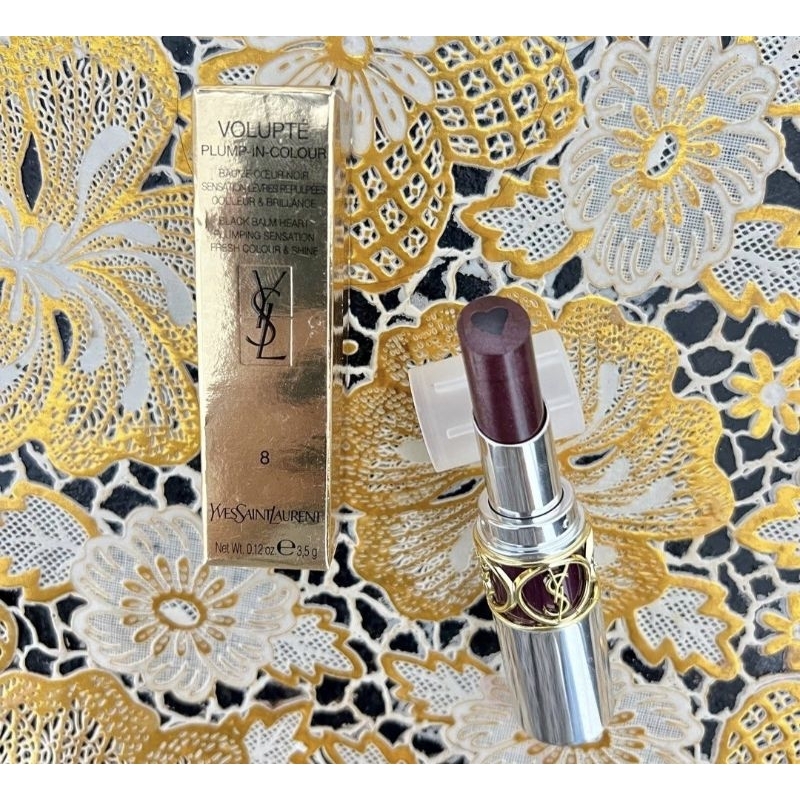 preloved ysl lipstick tutup tester with box