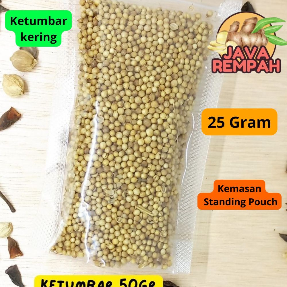 

Ketumbar kemasan 25gr