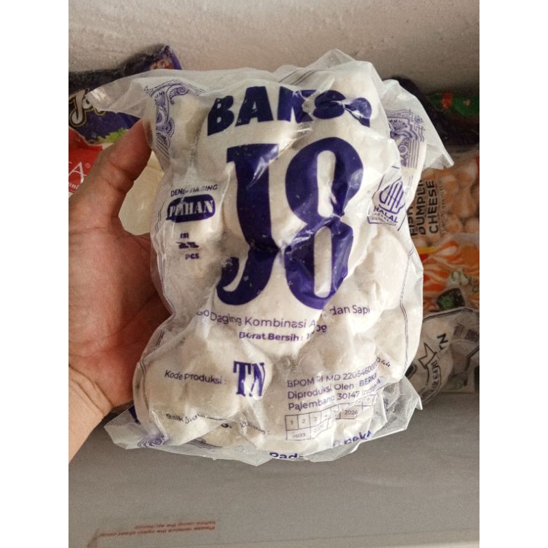 

Bakso Super J8 isi 25 pcs, kemasan 1 kg