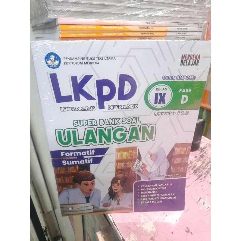 BUKU SUPER BANK SOAL SMP KELAS 9 KURIKULUM MERDEKA