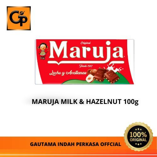 

COKLAT MARUJA CHOCOLATE MILK & HAZELNUT 100 G