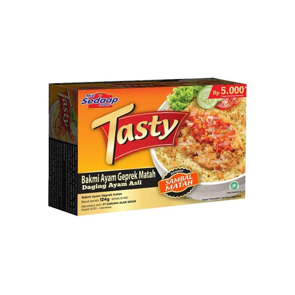 

Sedaap Tasty Sambal Matah 124g