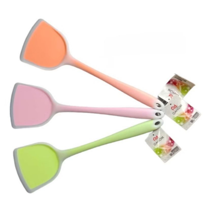Spatula Silikon Anti Panas Anti Lengket Sodet Silikon Premium