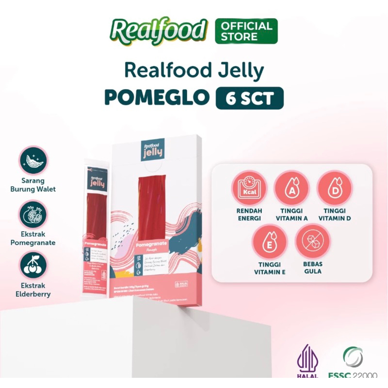 

realfood jelly you are flawless isi 6