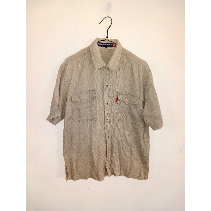 PRELOVED KEMEJA PENDEK POLO BY RALPH HOUSE