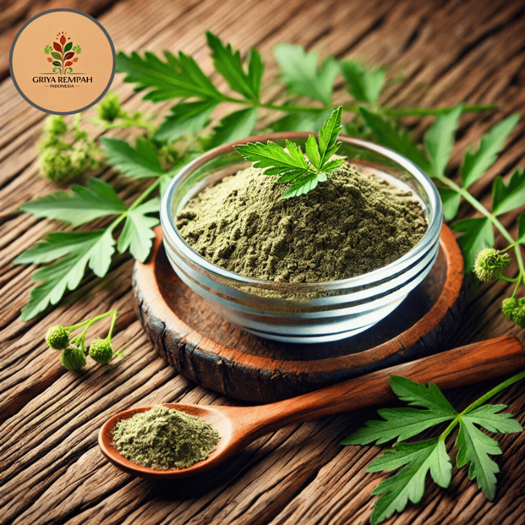 

MUGWORT BUBUK 50 GRAM – Baru Cina Ramuan Rempah Herbal Kering Masker Alami untuk Kesehatan & Relaksasi Jamu Tradisional Simplisia Artemisia vulgaris