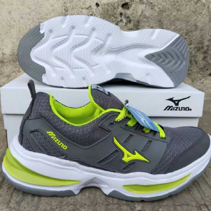 Mizuno Sepatu Olahraga Wanita Pria Sepatu running