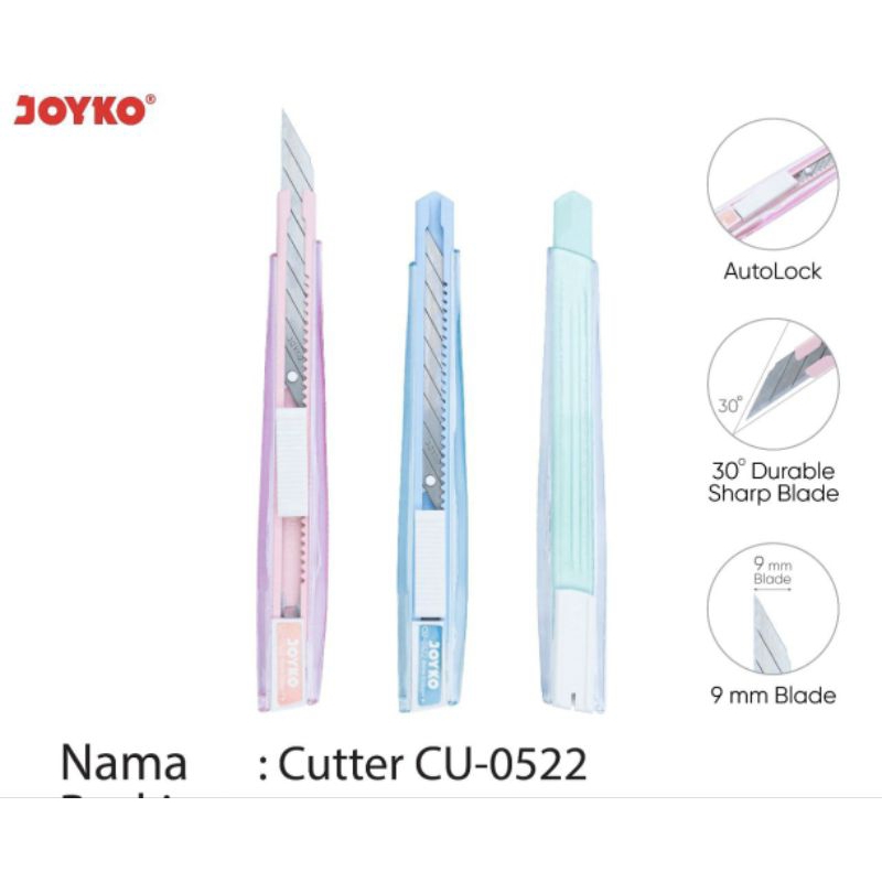 

Cuter Kecil Joyko CU-0522 (1pcs)