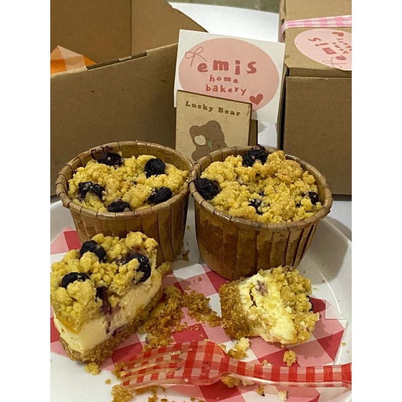 

Blueberry Cheese Cake (min order 3pcs)