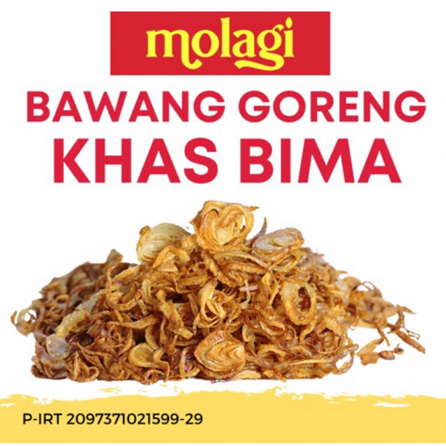 

Bawang Goreng Bima SUPER PREMIUM kemasan botol 100 gr