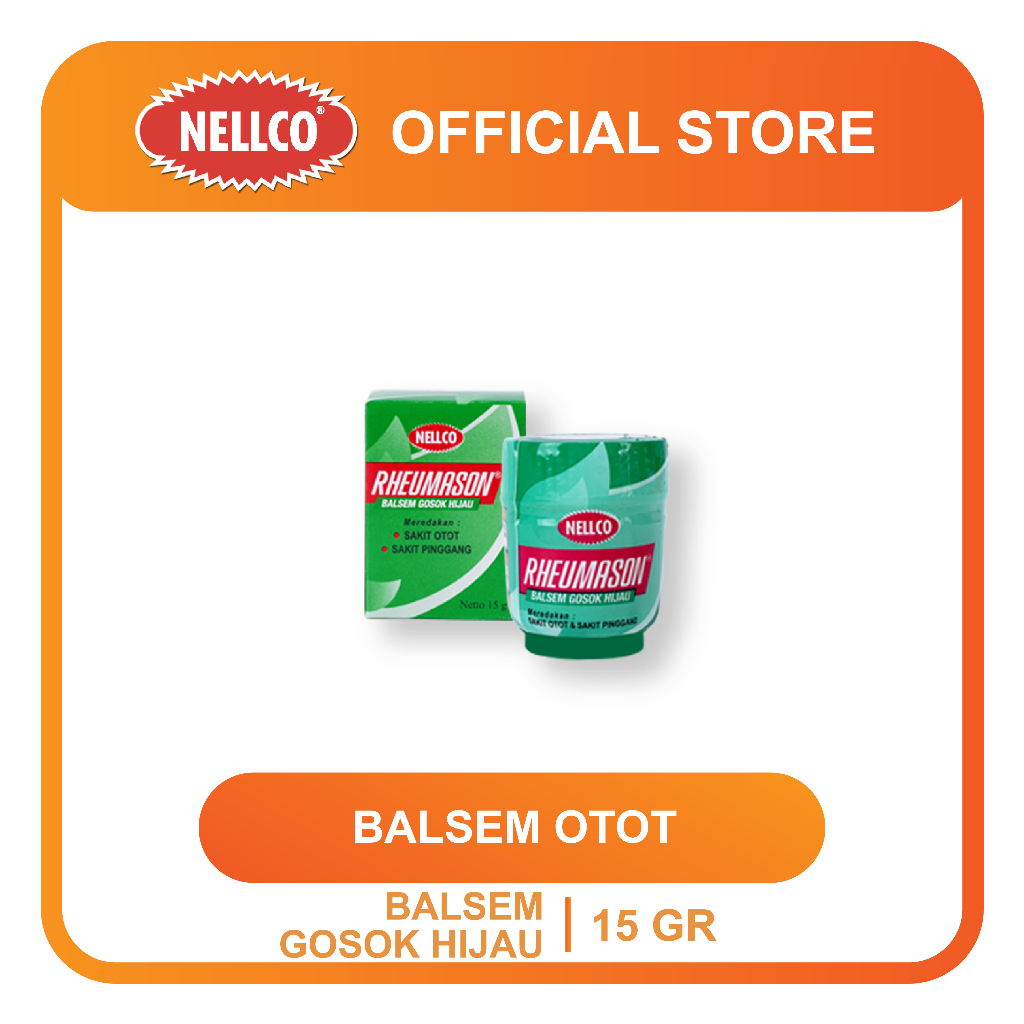 Rheumason Balsem Gosok Hijau (15 gr)