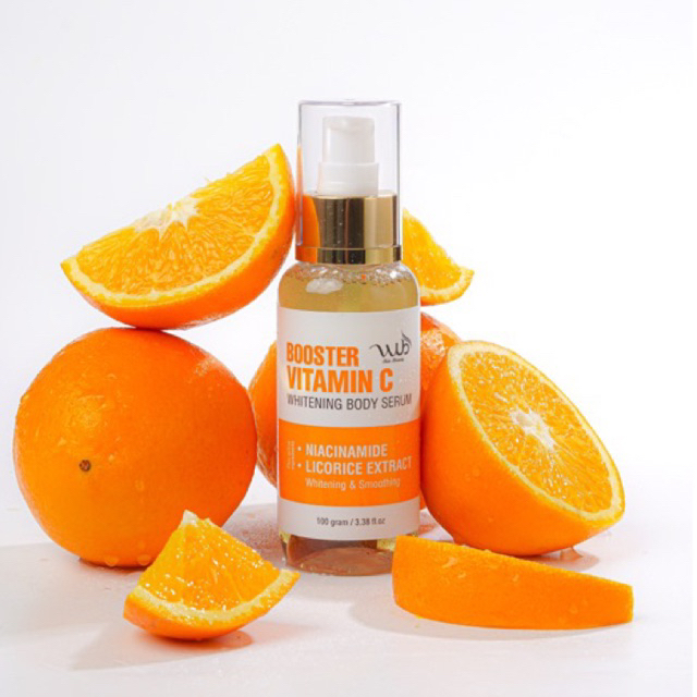 WUB Body Serum Vitamin C – Kulit Cerah & Glowing Setiap Hari | Bisa Dicampur Body Lotion